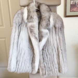 Fox Fur Coat Sz S